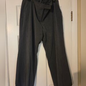 Rafaella Men's Dark Gray Dress Pants